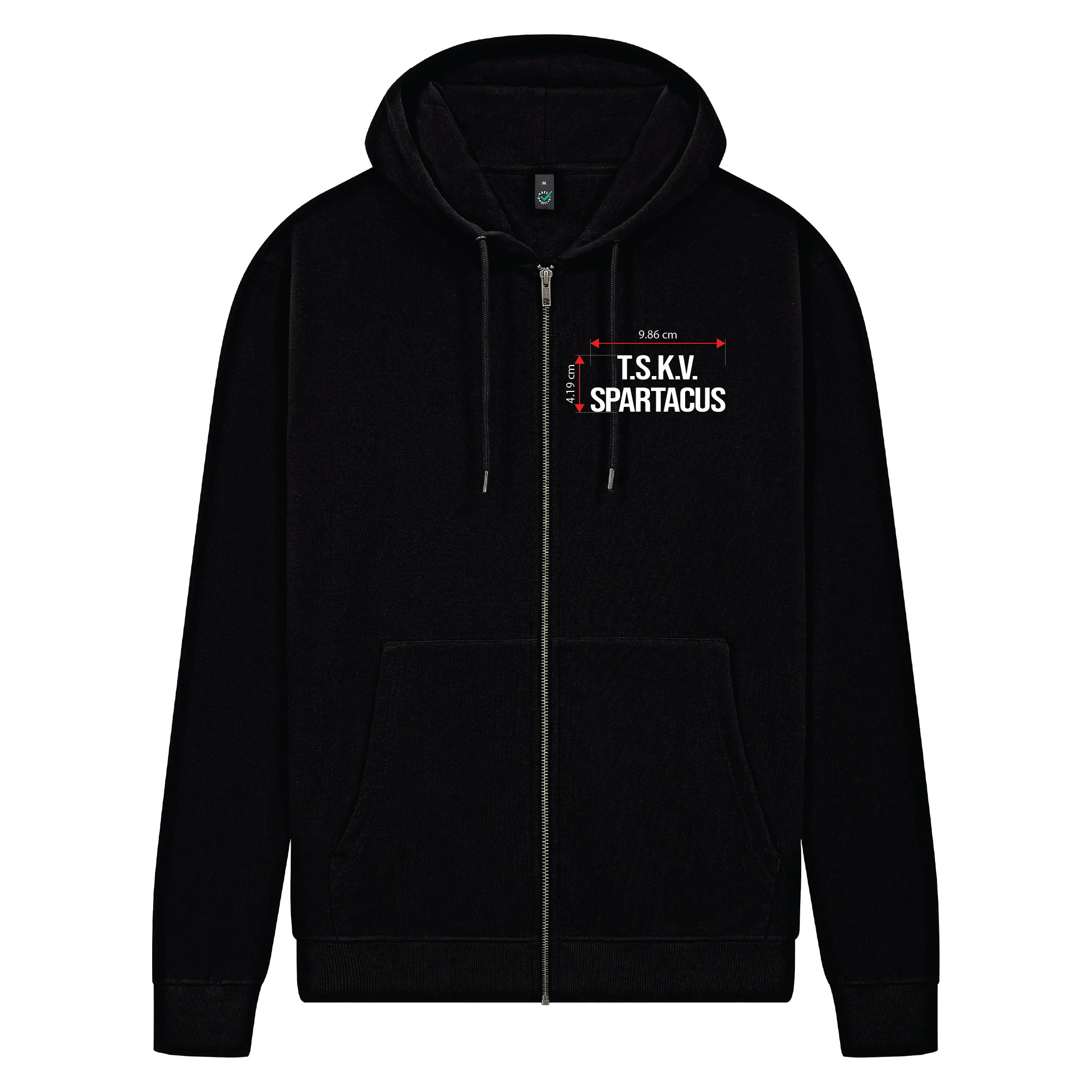 Hoodie with Zip front